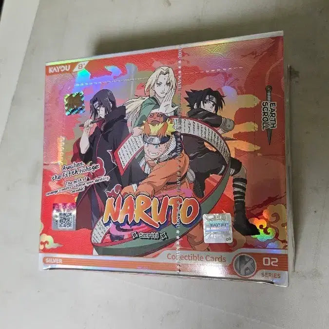 [BUNJANG] Kayou Naruto Shippuden Earth Scroll Series 02 Box (North American Version) / (Kayou)북미버젼-나루토 질풍전  '지권(Earth Scroll)' 02 시리즈 박스