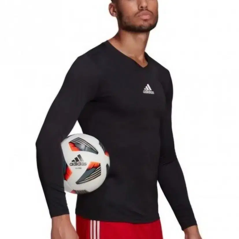[BUNJANG] Adidas Team Base Functional Long Sleeve T-Shirt Size 100L / 새상품) 아디다스 팀 베이스 기능성 긴팔티 사이즈100L