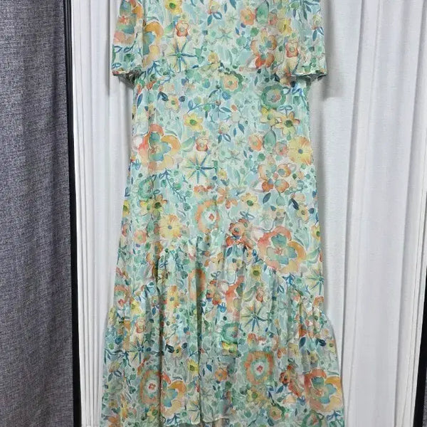 [BUNJANG] Vestibelli Long Floral Pattern Dress (Size 77) / 베스띠벨리롱원피스(77)
