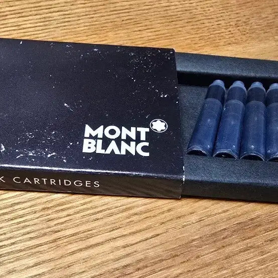 [BUNJANG] Montblanc Mystery Black Ink Cartridges (5-Piece Set) / 몽블랑 잉크 카트리지 미스터리 블랙 5개