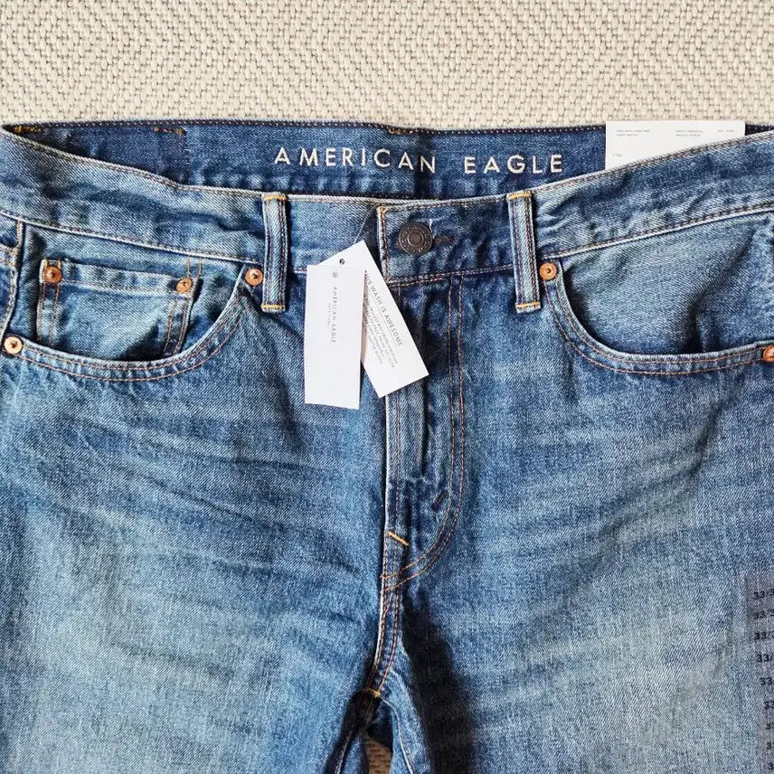 [BUNJANG] American Eagle Original Straight Jeans Size 33 / 새상품 아메리칸이글 오리지널 스트레이트 진 33