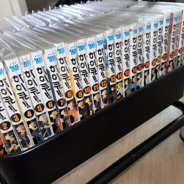 [BUNJANG] Haikyu!! Complete Manga Set (Volumes 1-45) + Let's Haikyu!! Vol 1 & 11 + Complete Guidebook / 급처) 하이큐 만화책 전권 (1~45권) 렛츠하이큐 1권 11권 컴플리트 가이드북 판매