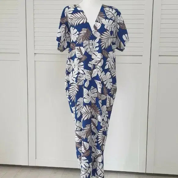 [BUNJANG] Tropical Long One-Piece Dress / 트로피컬 롱원피스-새제품