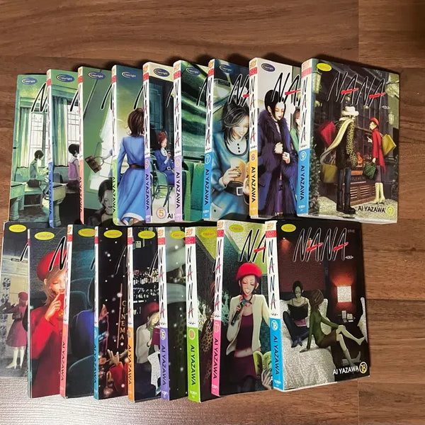 [BUNJANG] NANA Complete Manga Set Volumes 1-18 (First Edition Included) / (소장용) 나나 만화책 nana 1-18 초판포함