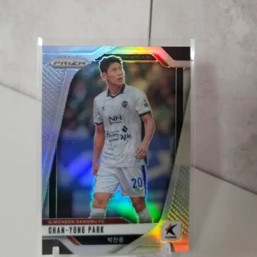 [BUNJANG] Kimcheon Sangmu Park Chan Yong 2025 K League Prism Silver Card / 김천상무 박찬용 실버 파니니 25 k리그 프리즘