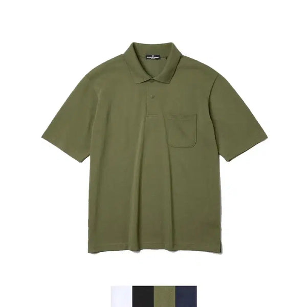 [BUNJANG] GU x Engineered Garments Dry Kanoko Oversized Polo Shirt - Men's XL / [XL]GU x 엔지니어드가먼츠 카노코 폴로셔츠
