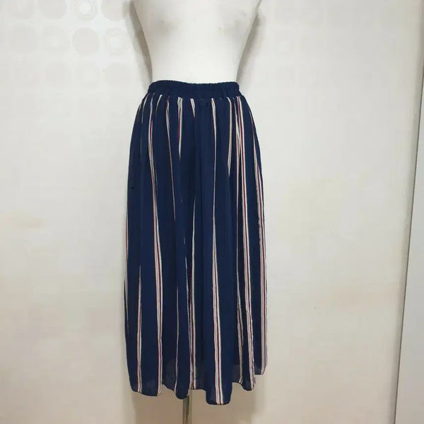 [BUNJANG] Women's Summer Wide Leg Pants Navy / 여름바지88 통바지88 얇은바지88