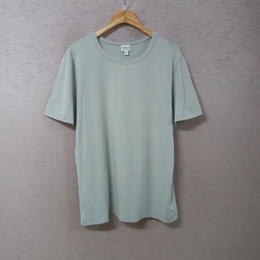 [BUNJANG] Armani Collezioni Printed T-Shirt (Men's) / B8-6/아르마니꼴레지오니 프린트 티셔츠 남성