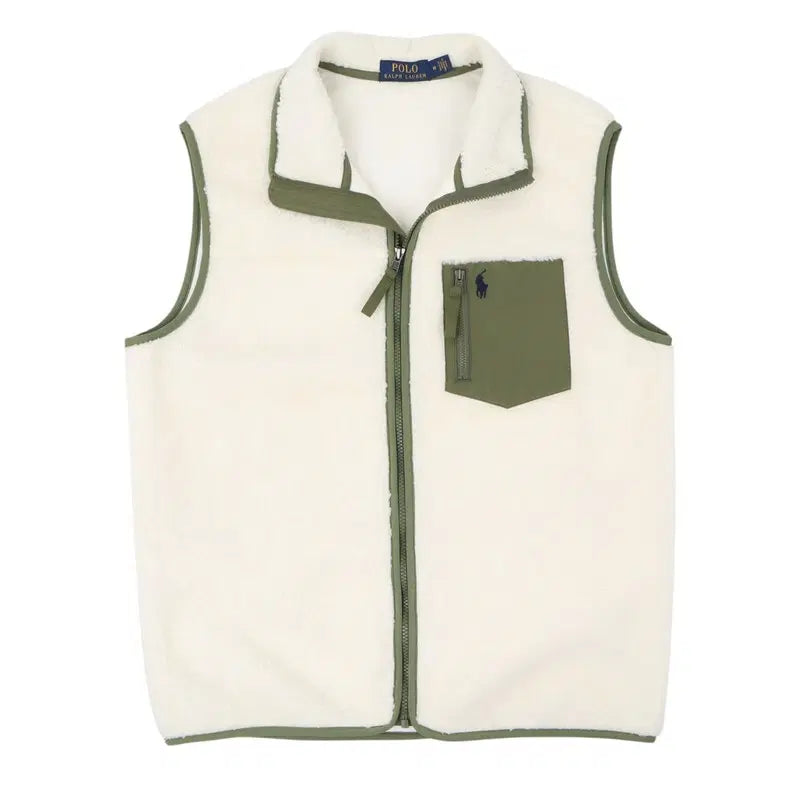 [BUNJANG] Polo Ralph Lauren Polar Hybrid Fleece Vest / 폴로 랄프로렌 폴라 하이브리드 플리스 베스트