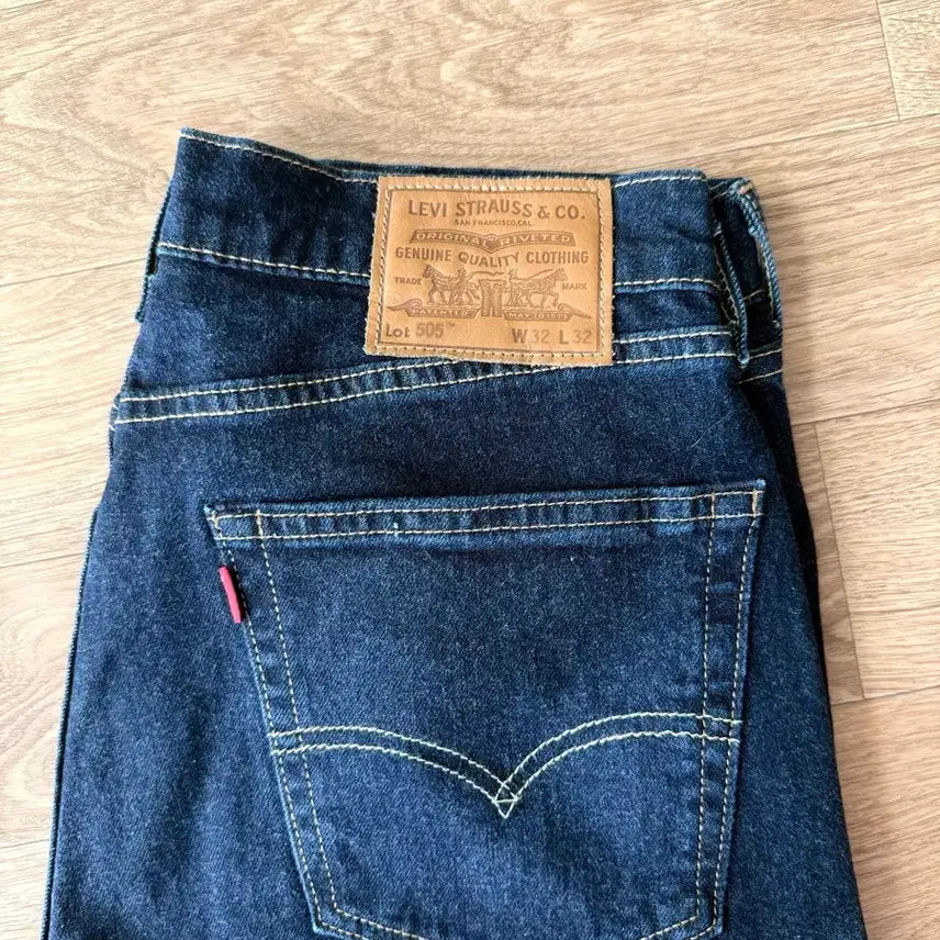 [BUNJANG] Levi's 505 Black Denim Jeans W32 L32 / 리바이스 505 흑청 W32 L32