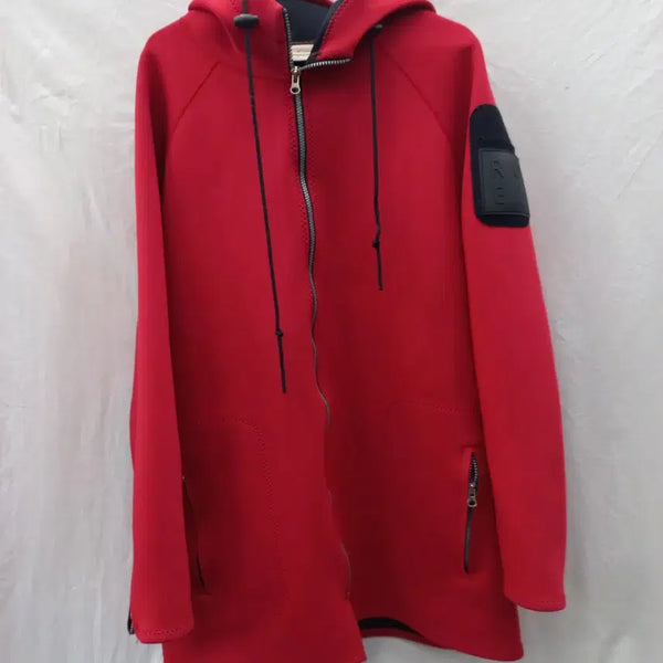 [BUNJANG] ROEL Neoprene Hooded Zip-Up Jacket XL Red / ROEL 후드집업 XL 레드 네오프렌  남110