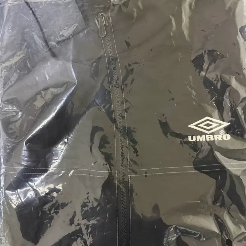 [BUNJANG] Umbro Crispy Taslan Standneck Short Sleeve Full Zip Jacket Charcoal 105 / 엄브로 크리스피 타슬란 스탠넥 반팔 풀집 자켓 차콜 105