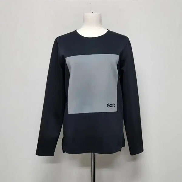 [BUNJANG] PartsParts 23'FW Women's Neoprene T-shirt / 파츠파츠 23'FW 여성 네오프렌 티셔츠