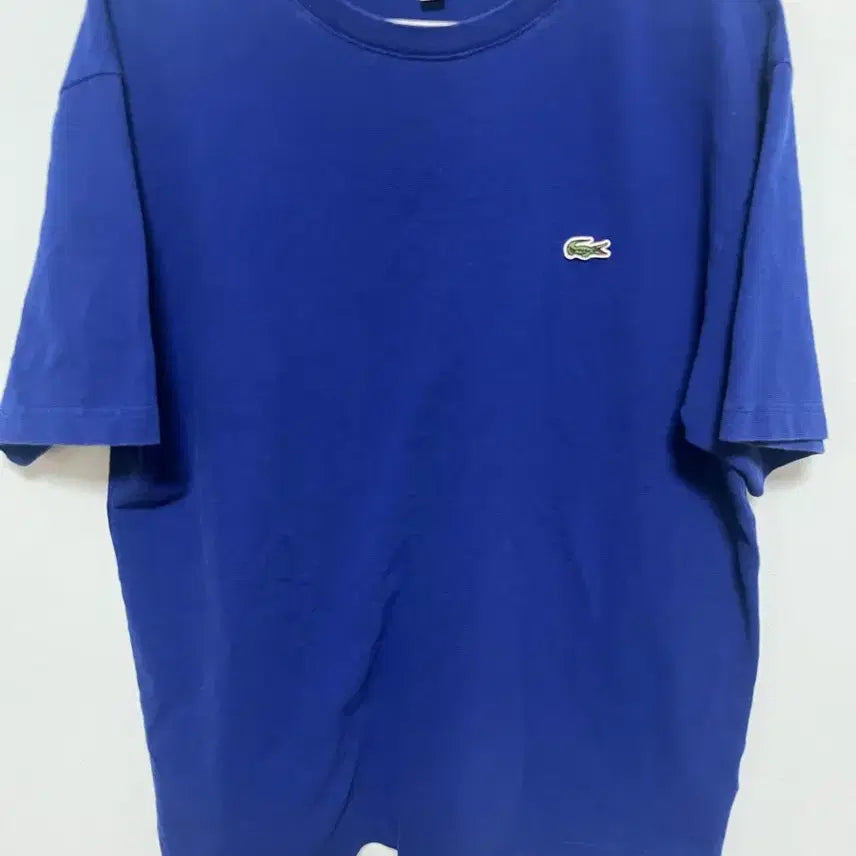 [BUNJANG] Lacoste Sport Short Sleeve T-Shirt Blue L / 라코스테 스포츠 반팔티 블루