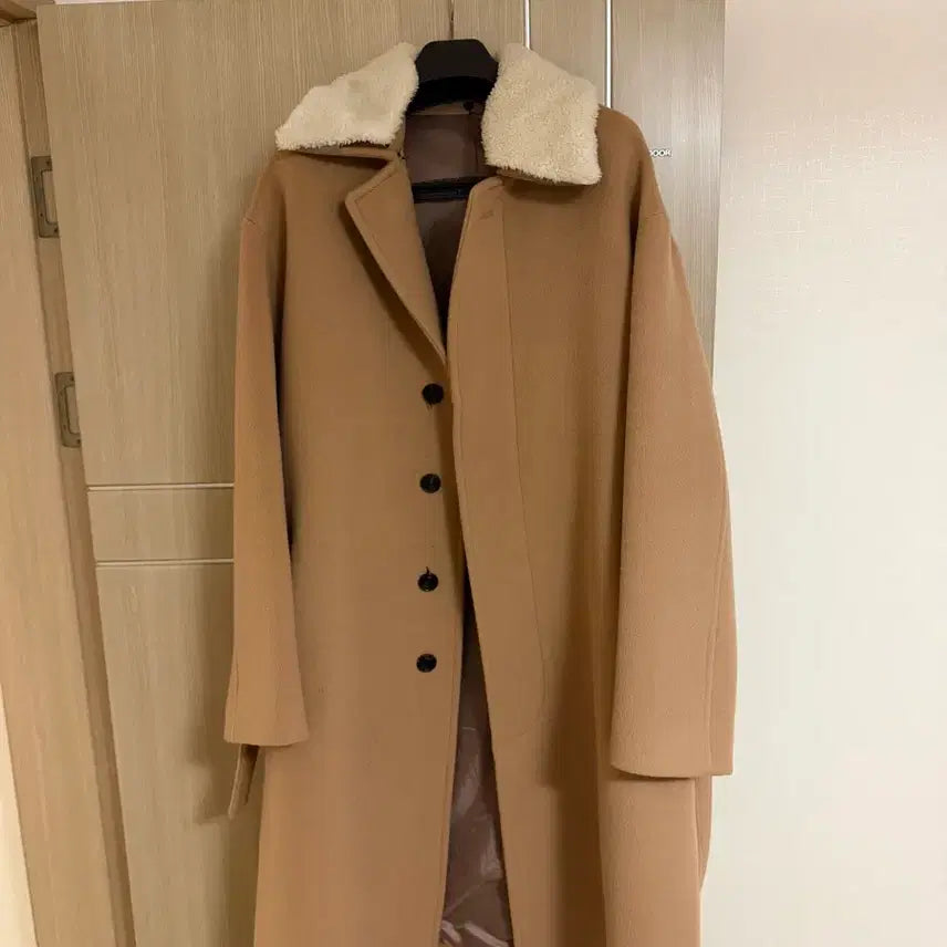[BUNJANG] Maisonmined Alpaca Coat Beige L / 메종미네드 알파카 코트 베이지 L