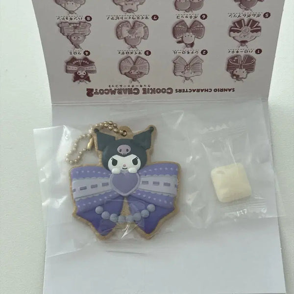 [BUNJANG] Sanrio Cookie Charm Random Cookie Keychain Kuromi / 산리오 쿠키참 랜덤 쿠키키링 쿠로미