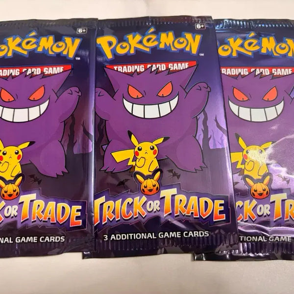 [BUNJANG] Pokemon TCG North American Halloween Card Pack Bundle / (최저가)포켓몬스터 북미 할로윈 카드팩 3팩 묶음 팝니다