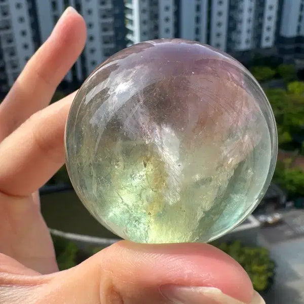 [BUNJANG] Natural Fluorite Sphere / 천연 형석구