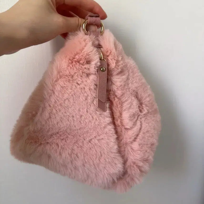[BUNJANG] Fur Mini Bag / 퍼 미니백  미사용