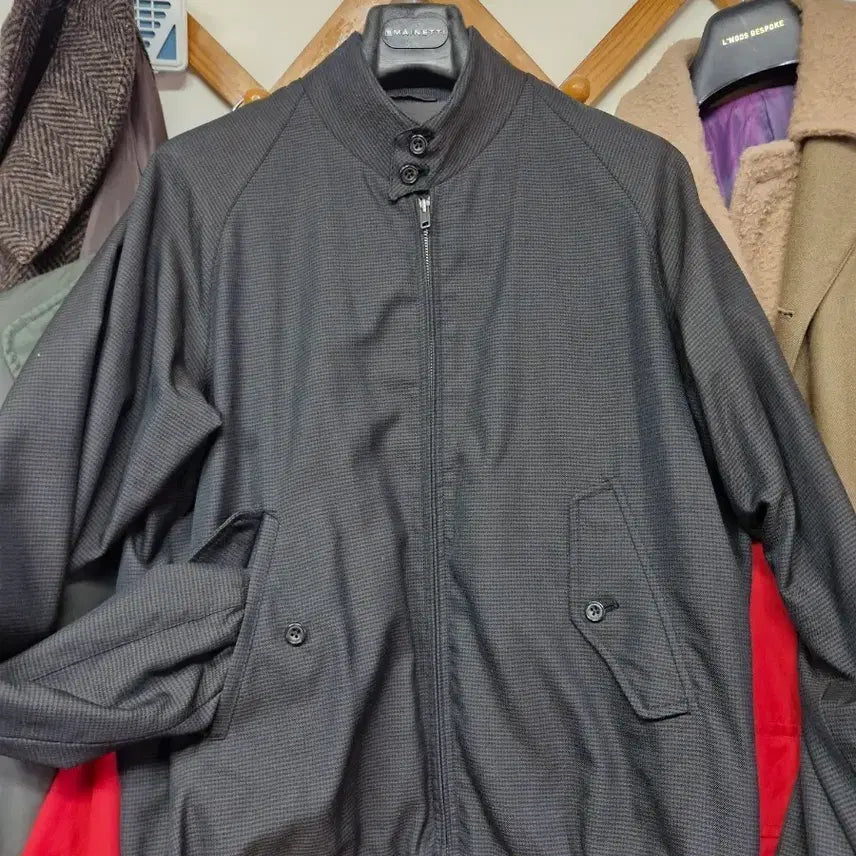 [BUNJANG] Beams Plus Wool Zip-Up Blouson Jacket / 빔즈 플러스 wool  집업 블루종