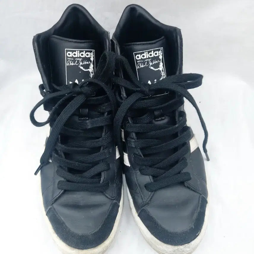 [BUNJANG] Adidas High-Top Sneakers Black / 아디다스 하이탑 운동화 235 블랙