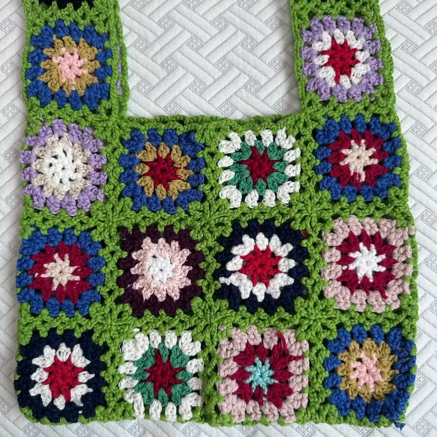 [BUNJANG] Handmade Knitted Bag / 뜨개 가방 미사용