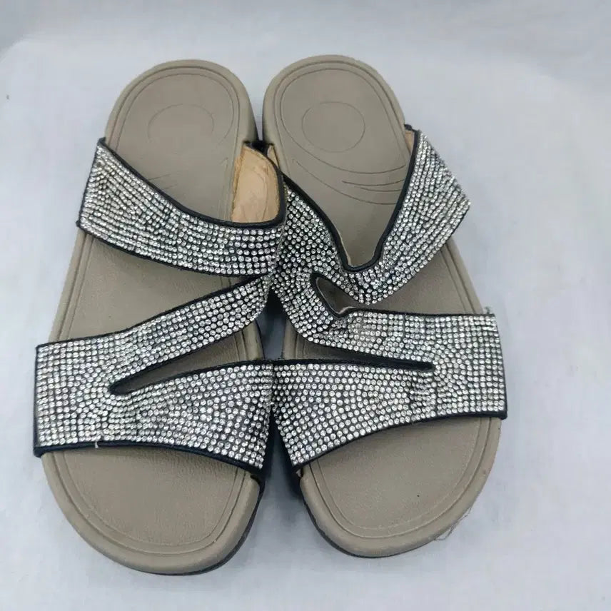 [BUNJANG] Fitflop Cubic Strap Sandals / 핏플랍 큐빅 스트랩 샌들 235 4센치