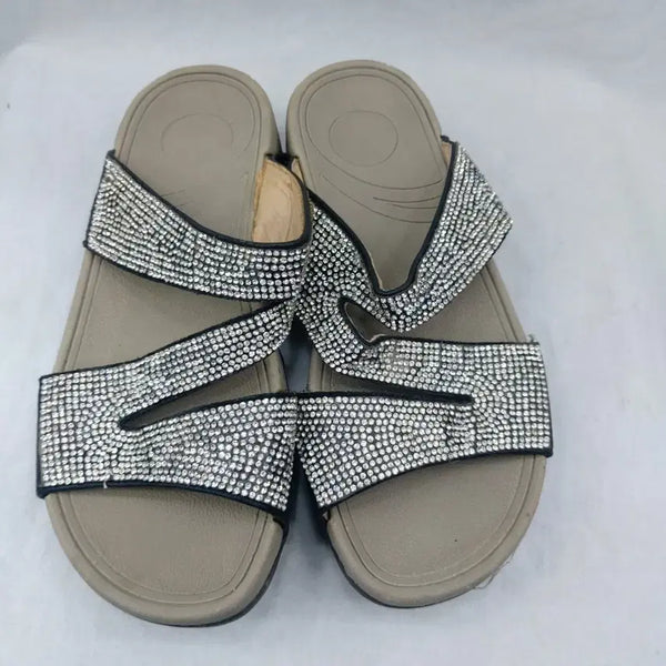 [BUNJANG] Fitflop Cubic Strap Sandals / 핏플랍 큐빅 스트랩 샌들 235 4센치
