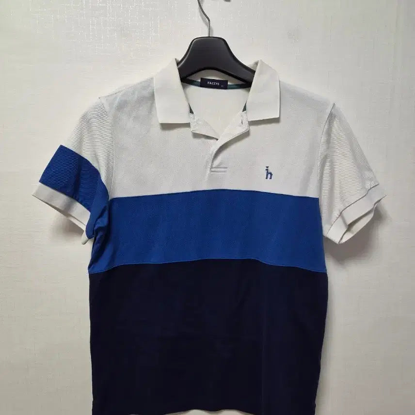[BUNJANG] Hazzys Men's Short Sleeve Polo Shirt Size 105 / 헤지스 반팔 카라티 남성 105