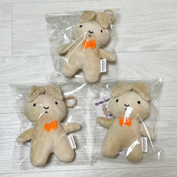[BUNJANG] Crayon Shin-chan Glass Rabbit Doll Keyring 15cm / 15cm 짱구 유리 토끼 인형 키링