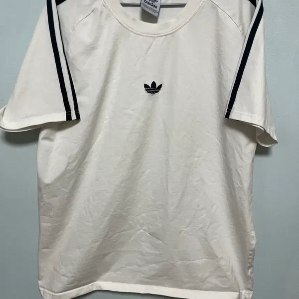 [BUNJANG] Adidas Short Sleeve T-Shirt White XL / 아디다스 반팔 티셔츠 흰색