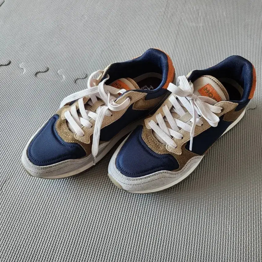[BUNJANG] HOFF Suede Color Combination Sneakers / 호프(HOFF) 스니커즈