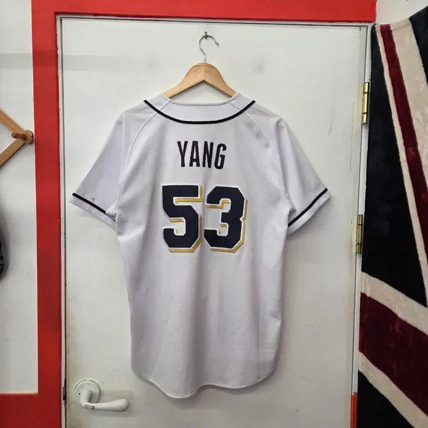 [BUNJANG] Doosan Bears Yang Seok-hwan Authentic Jersey (Size 100) / 두산 베어스 양석환 어센틱 유니폼(100)