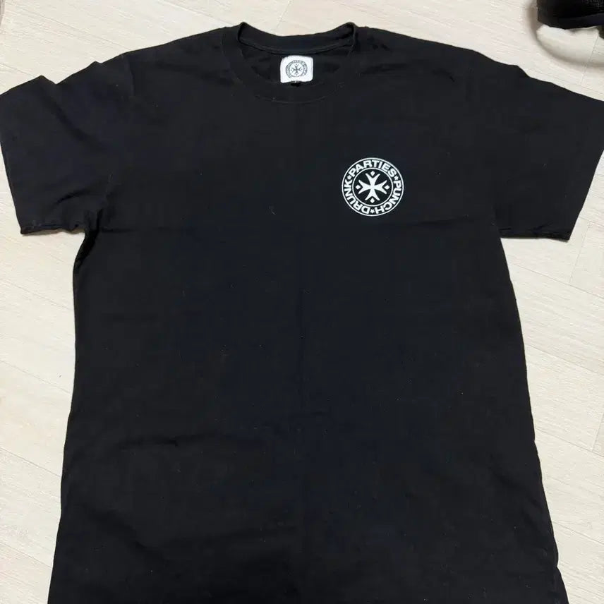 [BUNJANG] Punchedrunkparties Short Sleeve T-Shirt / [1] 펀치드렁크파티즈 반팔 티셔츠