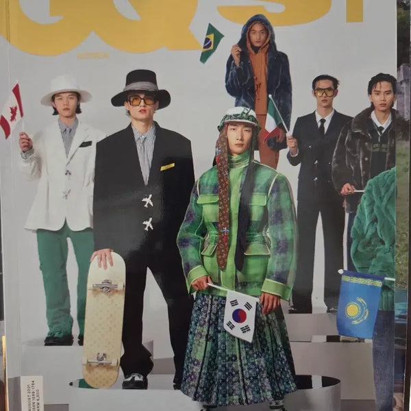 [BUNJANG] GQ Korea August 2021 BamBam & Felix Edition / 지큐 코리아 2021년 8월호 뱀뱀&필릭스