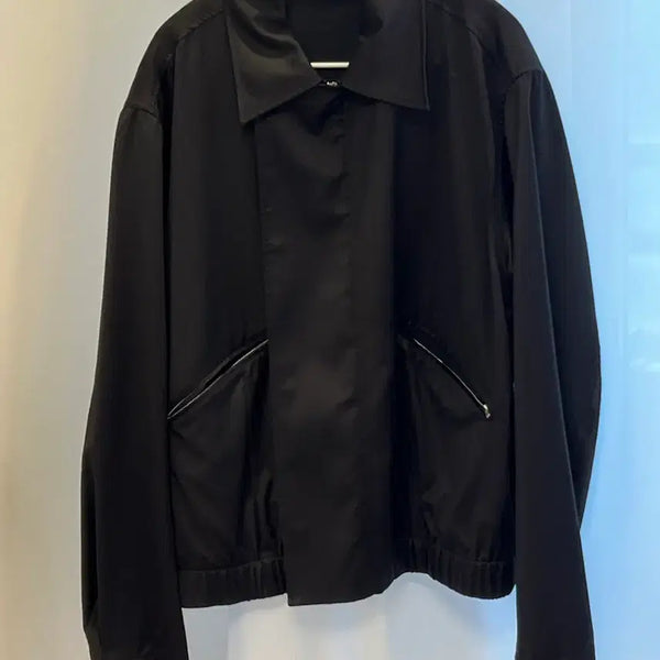 [BUNJANG] YOUTH Black Blouson Jacket / [남편옷 급처]YOUTH 블랙 블루종 자켓