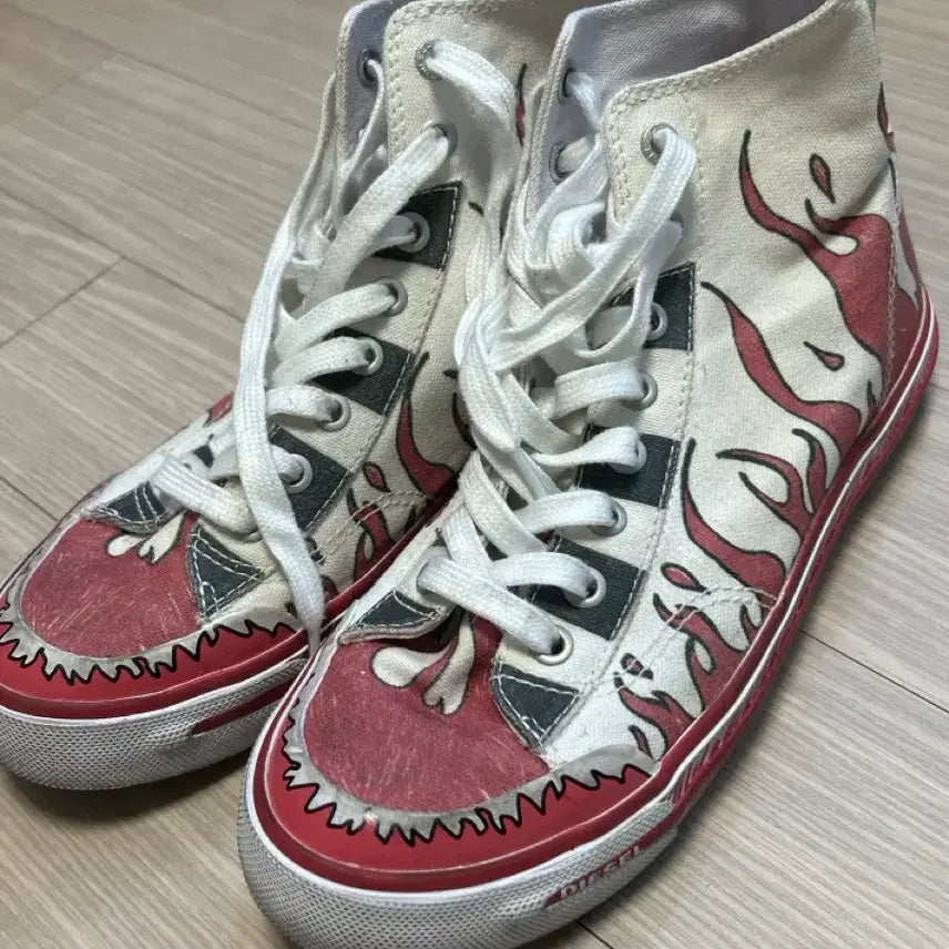 [BUNJANG] Diesel High-Top Sneakers / 디젤 하이 스니커즈