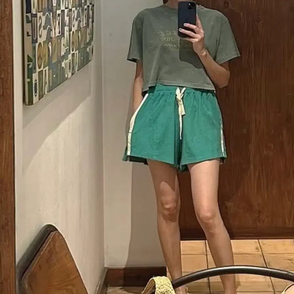 [BUNJANG] Drifter Training Shorts M Khaki / 드리프터 트레이닝 반바지 m 커버업