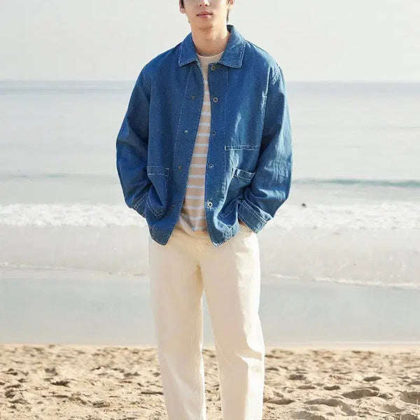 [BUNJANG] Epigram Denim Chore Jacket / 에피그램 데님 초어 자켓 새제품