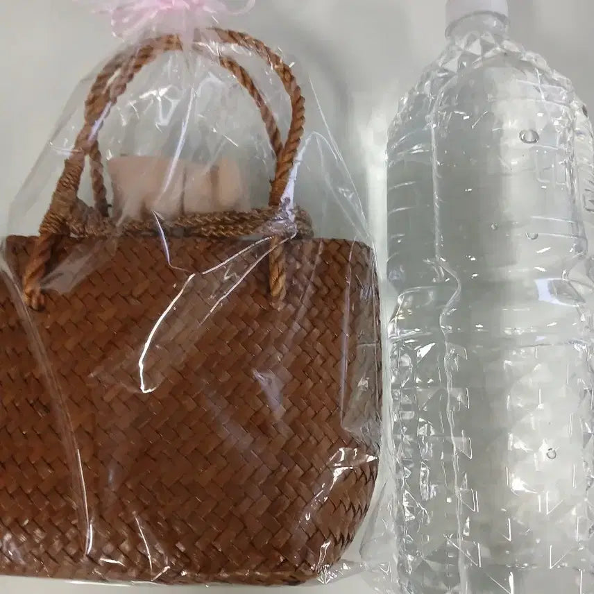 [BUNJANG] Rattan Tote Bag Brown / 라탄백 브라운