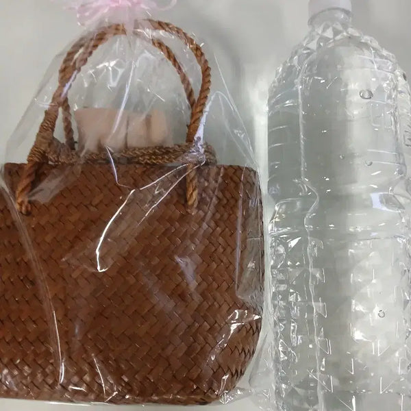 [BUNJANG] Rattan Tote Bag Brown / 라탄백 브라운