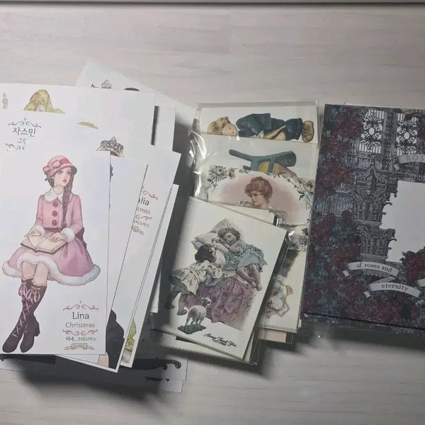 [BUNJANG] Romang Pyo Yu, Hwa Ra Store Vintage Memo Pad Bundle Set / 로망포유, 화라상점, 빈티지 떡메 일괄