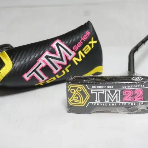 [BUNJANG] Burke TM22 Black 33-inch Putter - Unused New Condition with Cover / 버크 TM22 블랙 33인치 퍼터 미사용 신품 버크 코리아 정품 커버포함