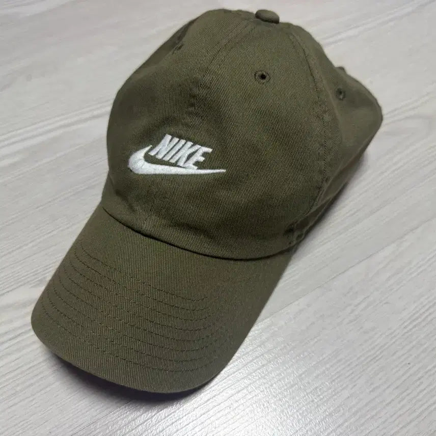 [BUNJANG] Nike Heritage Cap Olive Green / 나이키 헤리티지 볼캡 올리브 그린