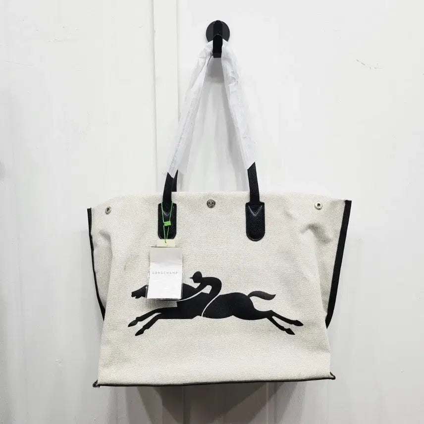 [BUNJANG] Longchamp Le Pliage Shopper Bag Ecru / 새제품) 롱샴 플리아쥬 쇼퍼백 에코백 토트백 피크닉백