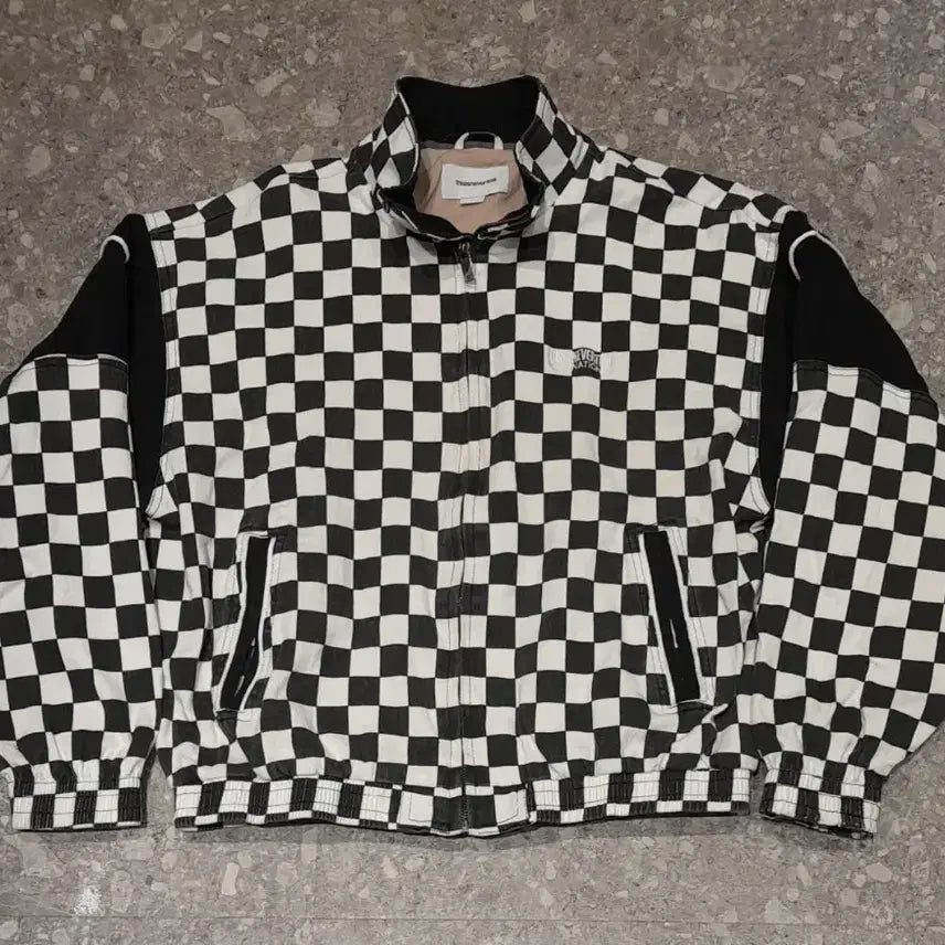[BUNJANG] thisisneverthat Checkerboard Cotton Jacket (L) / 디스이즈네버댓 체커보드 코튼 자켓 (L)