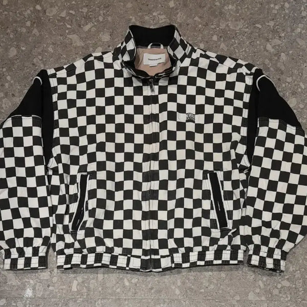 [BUNJANG] thisisneverthat Checkerboard Cotton Jacket (L) / 디스이즈네버댓 체커보드 코튼 자켓 (L)