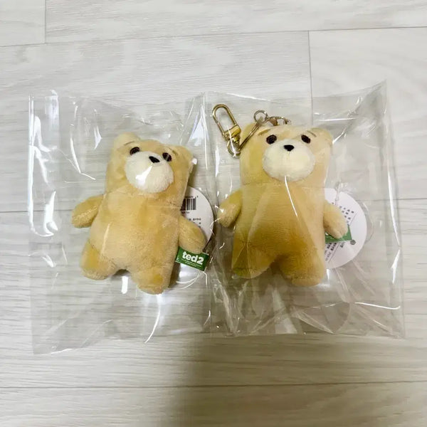 [BUNJANG] Ted Bear Plush Keychain / 19곰 테드 인형 키링