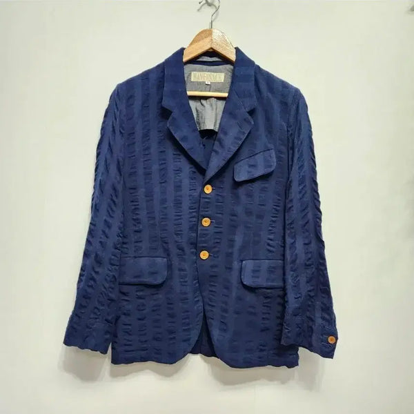 [BUNJANG] Haversack Gold Button Navy Jacket (Size S) / HAVERSACK 하버색 금장  자켓 S 사이즈