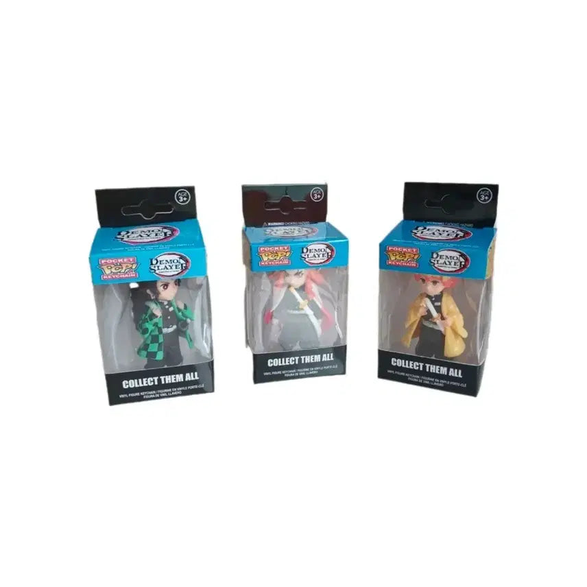 [BUNJANG] Demon Slayer Pocket Pop! Figure 3-Piece Set / 귀멸의 칼날 포켓팝 피규어 3종 세트